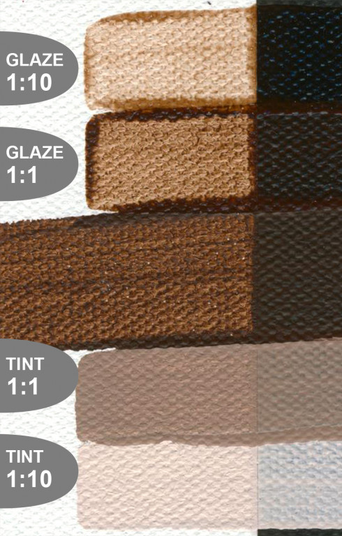 Akryl Golden Fluid 118ml – 2035 Burnt Umber Light