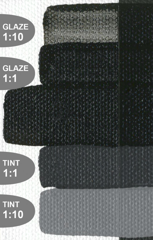 Akryl Golden Fluid 118ml – 2040 Carbon Black