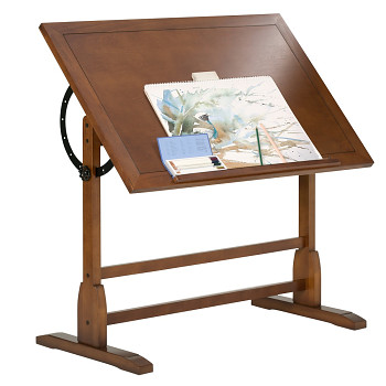 Dřevěný pracovní stůl Studio Design Vintage 76x107cm