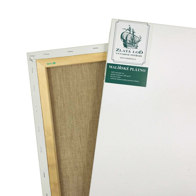 Malířské plátno Zlatá loď – 18x24cm