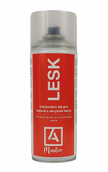 Univerzální lak Master pro olej a akryl lesklý 400ml