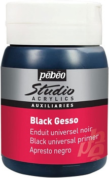 Černý šeps Pébéo studio 500ml