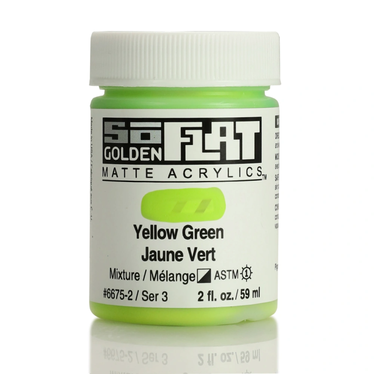 Akryl Golden SoFlat 118ml – 6500 Pale Yellow