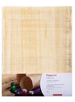Tradiční papyrus 25,5x34cm, balení 3 listů
