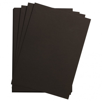 Černý akvarelový papír Etival 50x65cm 300g