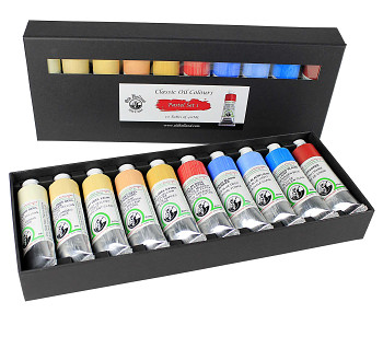 Sada olejových barev Old Holland 10x40ml Pastel set