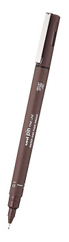 Sépiově hnědý liner Uni Pin 0,1mm