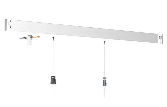 Závěsný systém Artiteq – držák Clic Rail