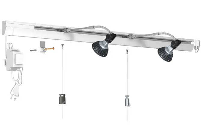 Závěsný systém Artiteq – LED zářivka Philips LV 6,7 W