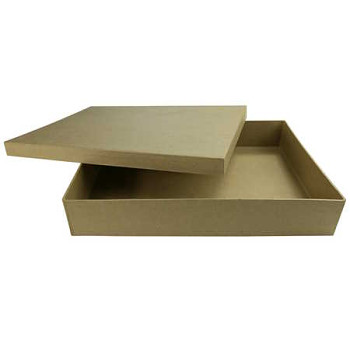 Krabice z papírové hmoty A4 21x29,7x5,5cm