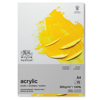 Akrylový blok W&N A4 300g