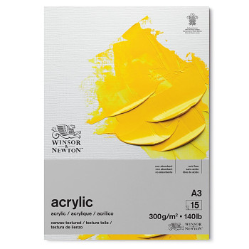 Akrylový blok W&N A3 300g
