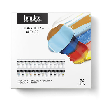 Súprava akrylových farieb Liquitex Heavy Body 24x22ml