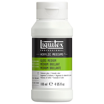 Medium a lak lesklý Liquitex 118ml