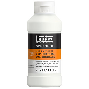 Lak pro akryl Liquitex extra lesklý 237ml