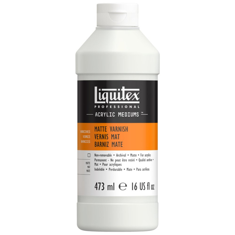 Lak pro akryl Liquitex matný 473ml