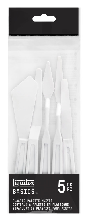 Sada plastových špachtlí Liquitex 5ks