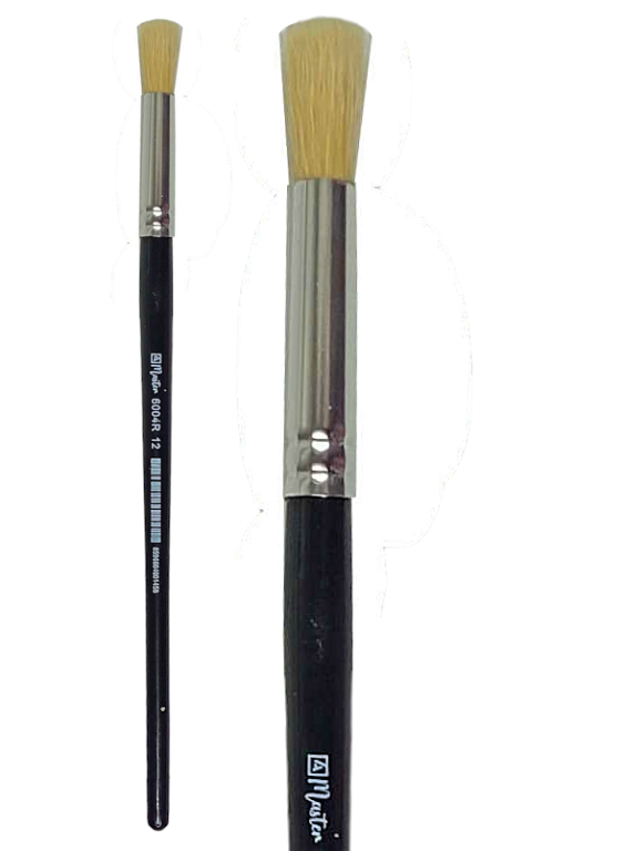 Štětinový kulatý štětec Master 6004R – velikost 0