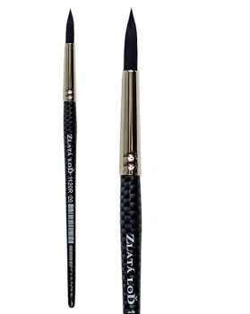 Kulatý štětec Zlatá loď 1120R syntetický s krátkou rukojetí