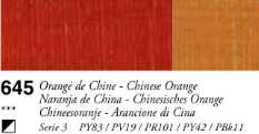 Sennelier oil stick 38ml – 645 Chinese Orange