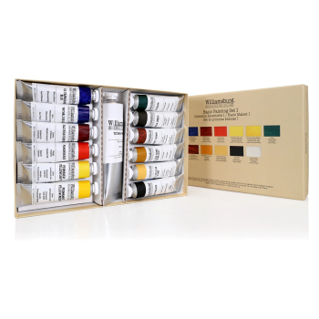 Sada olejových barev Williamsburg Basic set 1 – 12x37ml + 1x150ml