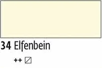 Akrylová barva Kreul Solo Goya 750ml – 34 Ivory