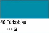 Akrylová barva Kreul Solo Goya 750ml – 46 Turquoise Blue