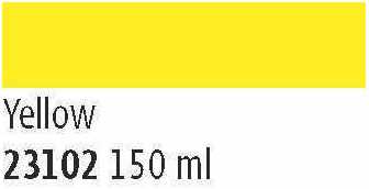 Prstová barva Mucki 150ml – 02 Yellow