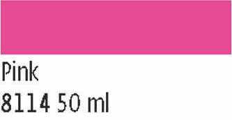 Barva na hedvábí Javana 50ml – 14 Pink