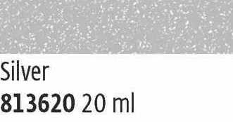 Kontura na hedvábí Javana 20ml – 3620 Pearl Silver