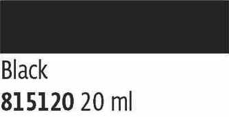 Kontura na hedvábí Javana 20ml – 5120 Black