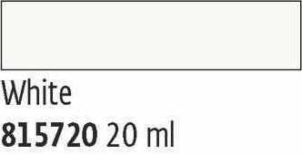 Kontura na hedvábí Javana 20ml – 5720 White