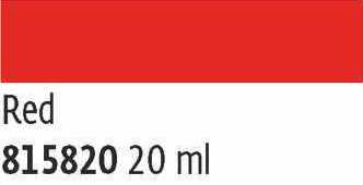 Kontura na hedvábí Javana 20ml – 5820 Red