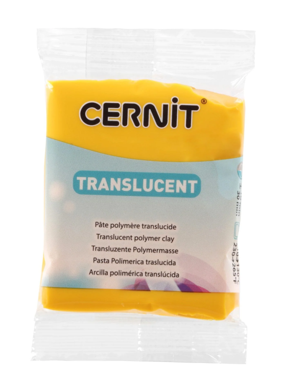 Modelovací hmota Cernit 56g – 6721 Translucent Amber