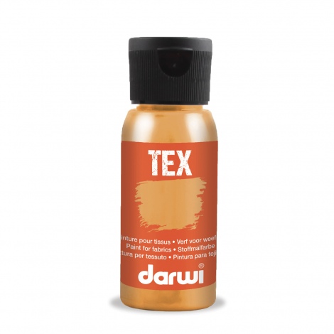 Barva na textil Darwi Tex 50ml – 057 Copper