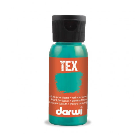 Barva na textil Darwi Tex 50ml – 695 Pearlescent Turqoise