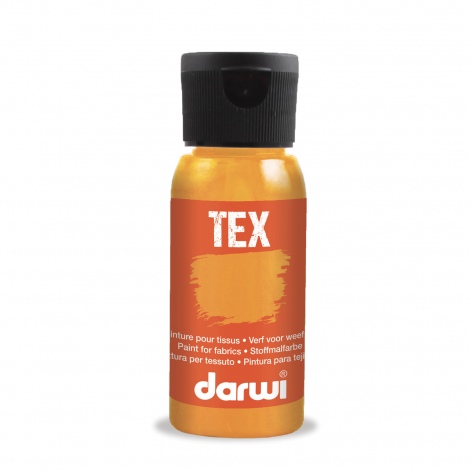 Barva na textil Darwi Tex 50ml – 763 Neon Orange