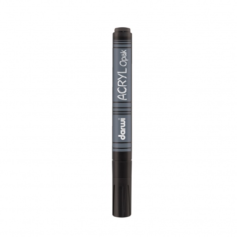 Akrylový marker Darwi 3mm – 100 Black