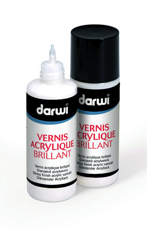Akrylový lak Darwi lesklý 80ml