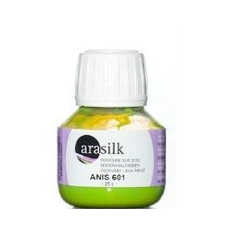 Barva na hedvábí Dupont Arasilk 50ml – 601 Lime Green