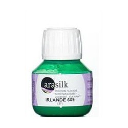 Barva na hedvábí Dupont Arasilk 50ml – 609 Ireland Green