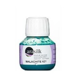 Barva na hedvábí Dupont Arasilk 50ml – 621 Malachite