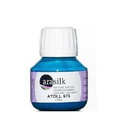 Barva na hedvábí Dupont Arasilk 50ml – 675 Atoll