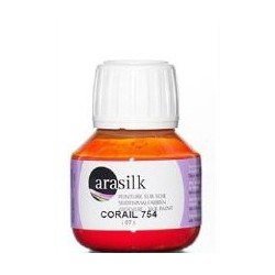Barva na hedvábí Dupont Arasilk 50ml – 754 Coral