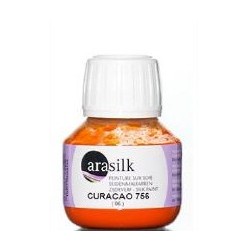 Barva na hedvábí Dupont Arasilk 50ml – 756 Curacao