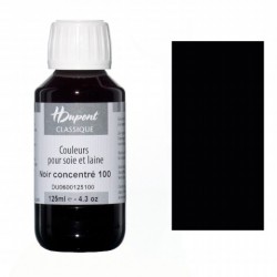 Napařovací barva na hedvábí Dupont 125ml – 100 Black