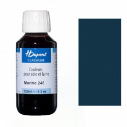 Napařovací barva na hedvábí Dupont 125ml – 246 Navy Blue