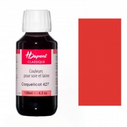 Napařovací barva na hedvábí Dupont 125ml – 427 Red Poppy