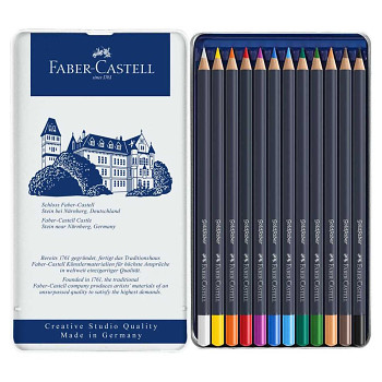 Sada uměleckých pastelek Goldfaber 12ks