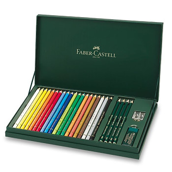 Pastelky Faber-Castell Polychromos v dárkové kazetě 20ks